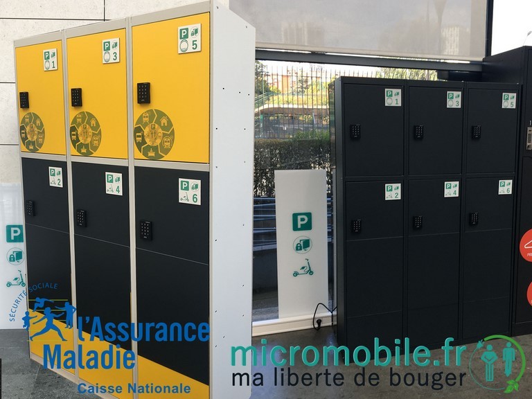 Consigne trottinette micromobile CNAM