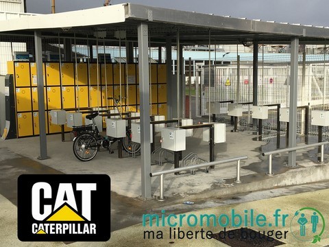Station consigne Micromobile Caisse des Dépôts