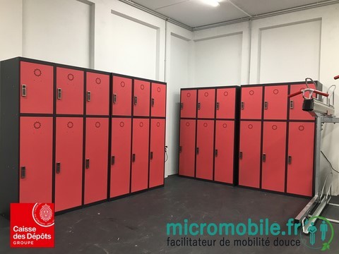 Station consigne Micromobile Caisse des Dépots